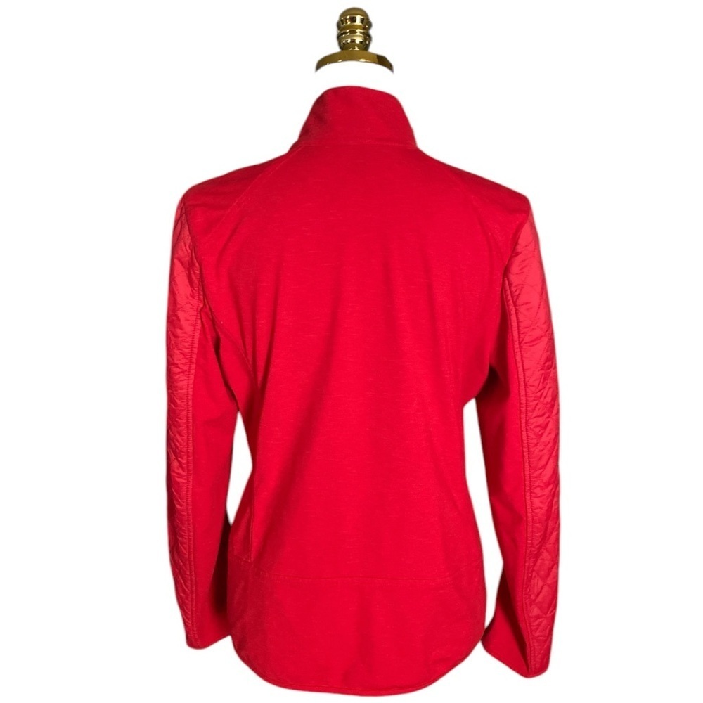TALBOTS | Women’s Quilted Lightweight Red Jacket Size M - Picture 5 of 7